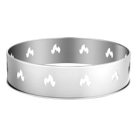 VEVOR Fire Pit Stand for Solo Stove Bonfire,19.5 Inch Smokeless Fire Pit Ring,Stainless Steel Fireplace Stove Ranger Support Frame Accessory