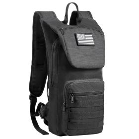 VEVOR Hydration Backpack, Water Backpack with 3L TPU Water Bladder, Tactical Molle Hiking Hydration Pack with Storage for Men Women