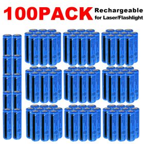 50&100pcs  Battery 3.7V Rechargerable Li-ion 3000mAh 18650 Batteries For Torch Flashlight Laser Headlamp (Option: 100PCS)